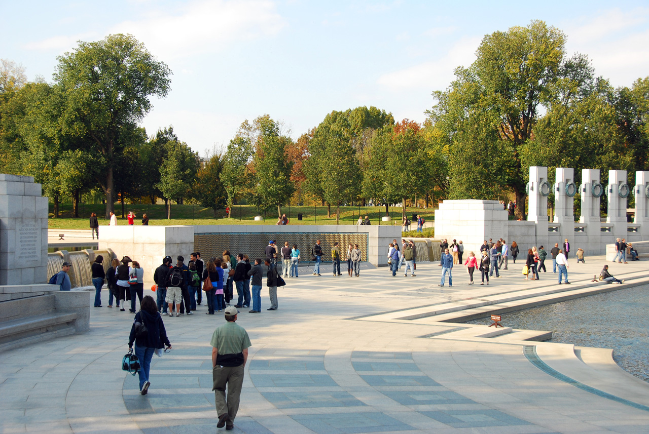 2010-10-31, 041, National WW II Merorial, Washington, DC