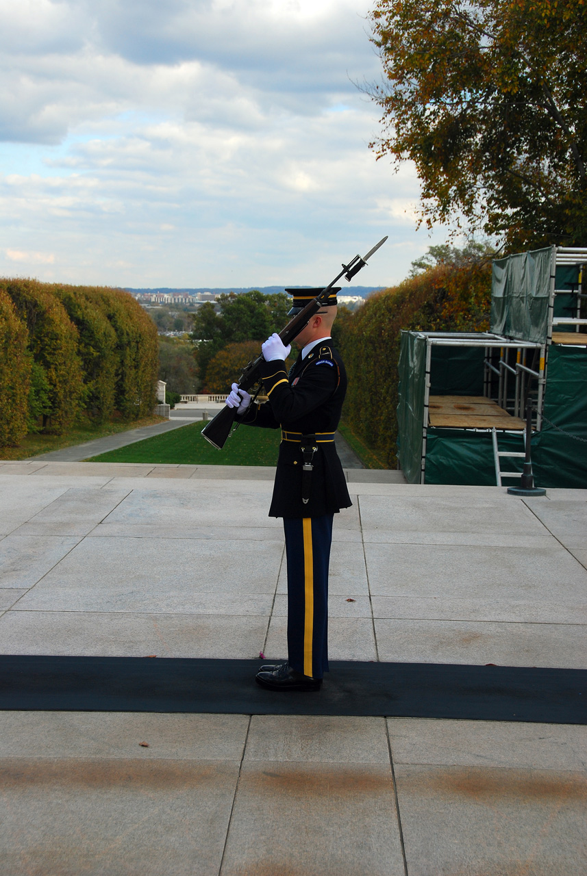2010-11-05, 047, Arlington Cemetery - Tomb of the Unknowns, Washington, DC