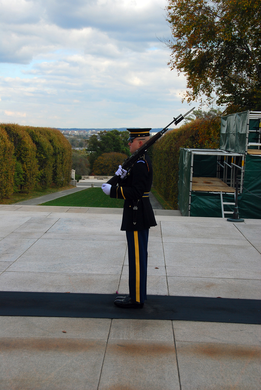 2010-11-05, 048, Arlington Cemetery - Tomb of the Unknowns, Washington, DC