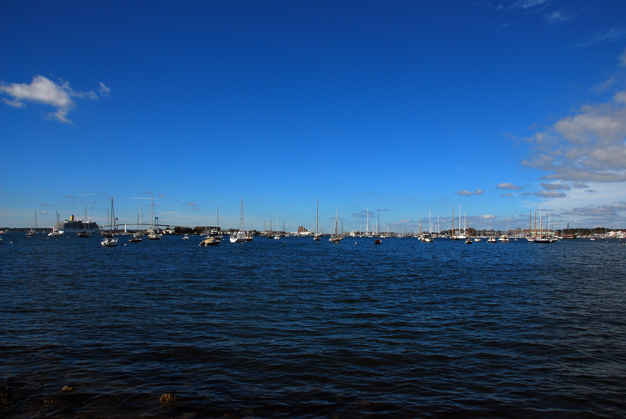 2011-09-09, 049, The Port from King Park, Newport, RI