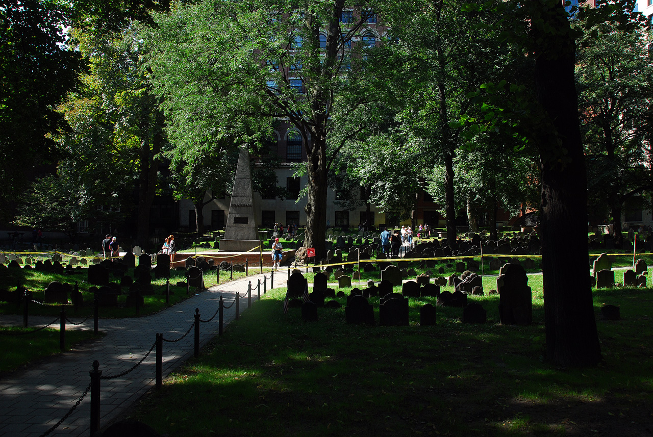 2011-09-11, 008, Granary Burying Ground, Freedom Trail, Boston, MA