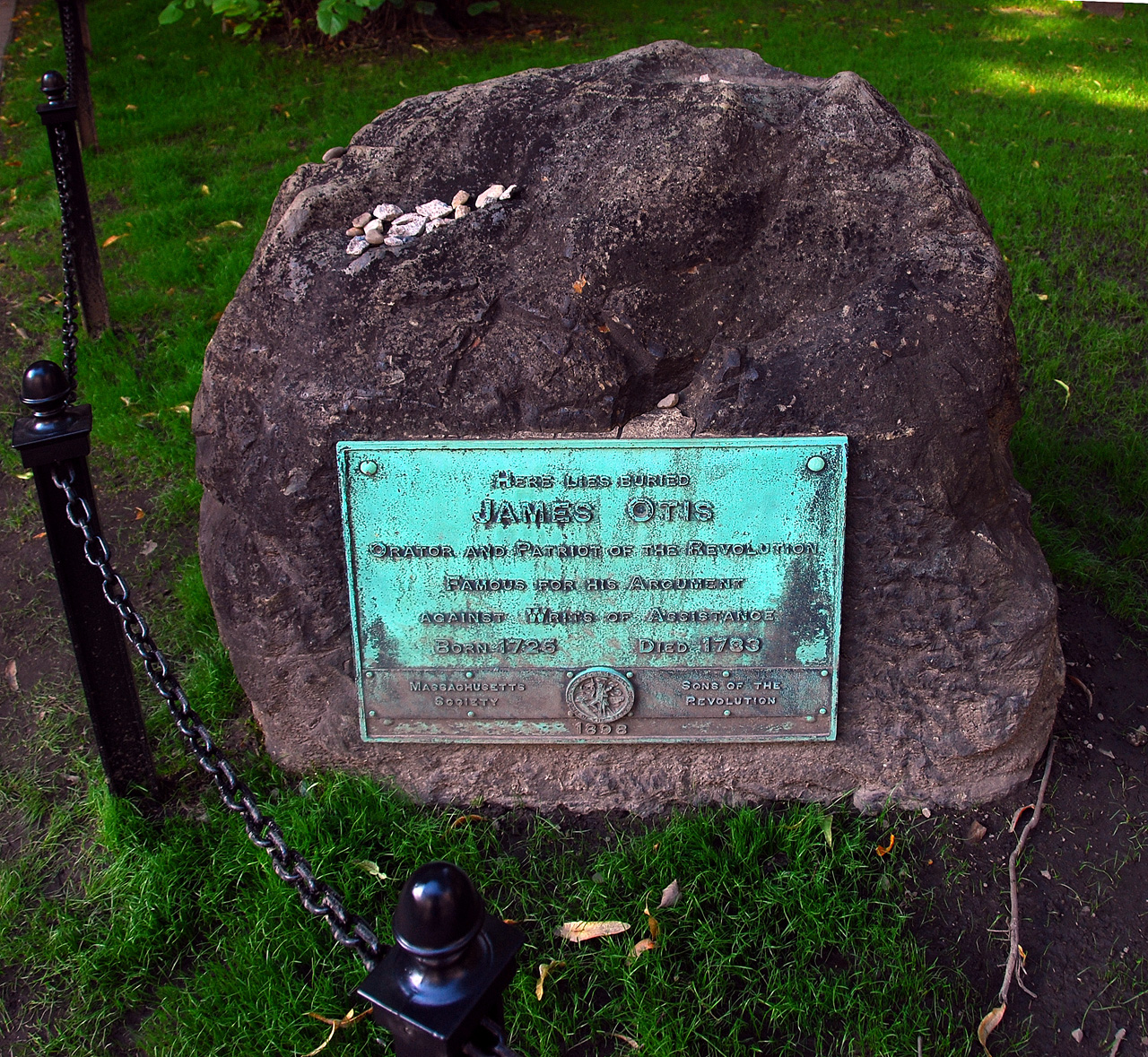 2011-09-11, 016, James Otis, Freedom Trail, Boston, MA