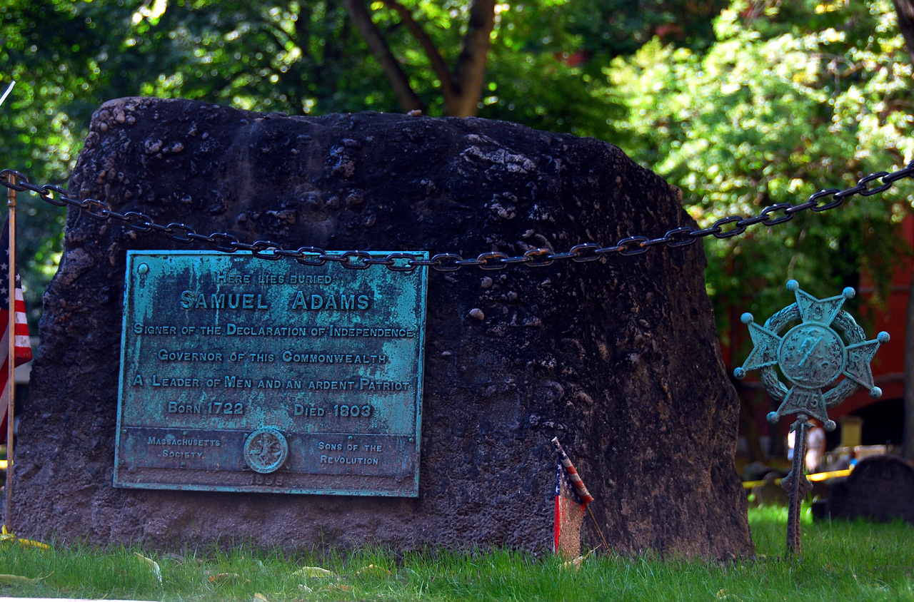 2011-09-11, 017, Samuel Adams, Freedom Trail, Boston, MA