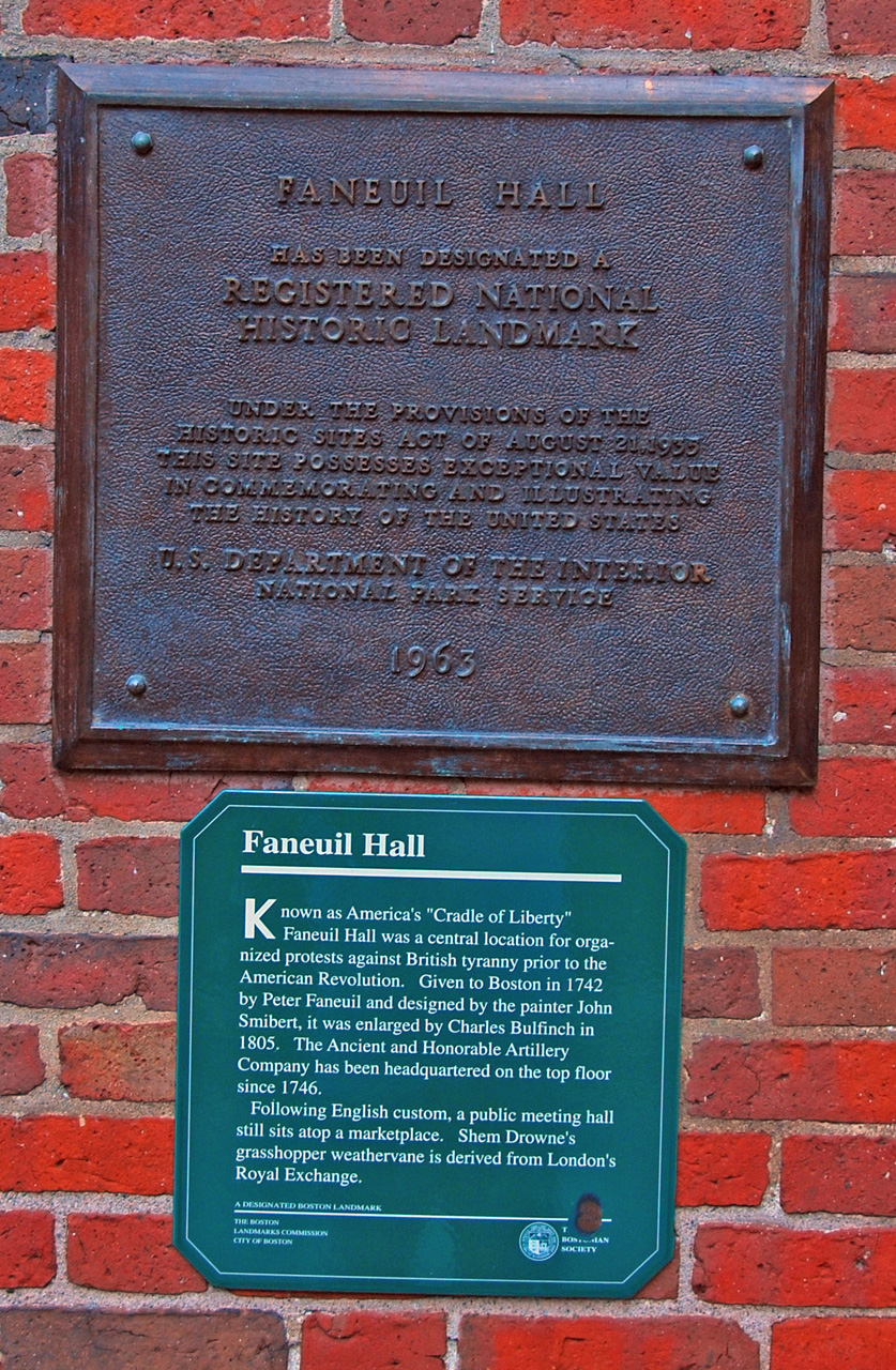 2011-09-11, 046, Faneuil Hall, Freedom Trail, Boston, MA