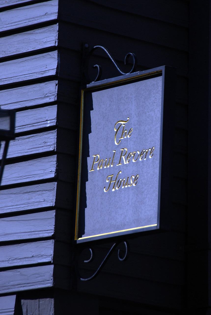 2011-09-11, 062, Paul Revere's House, Freedom Trail, Boston, MA