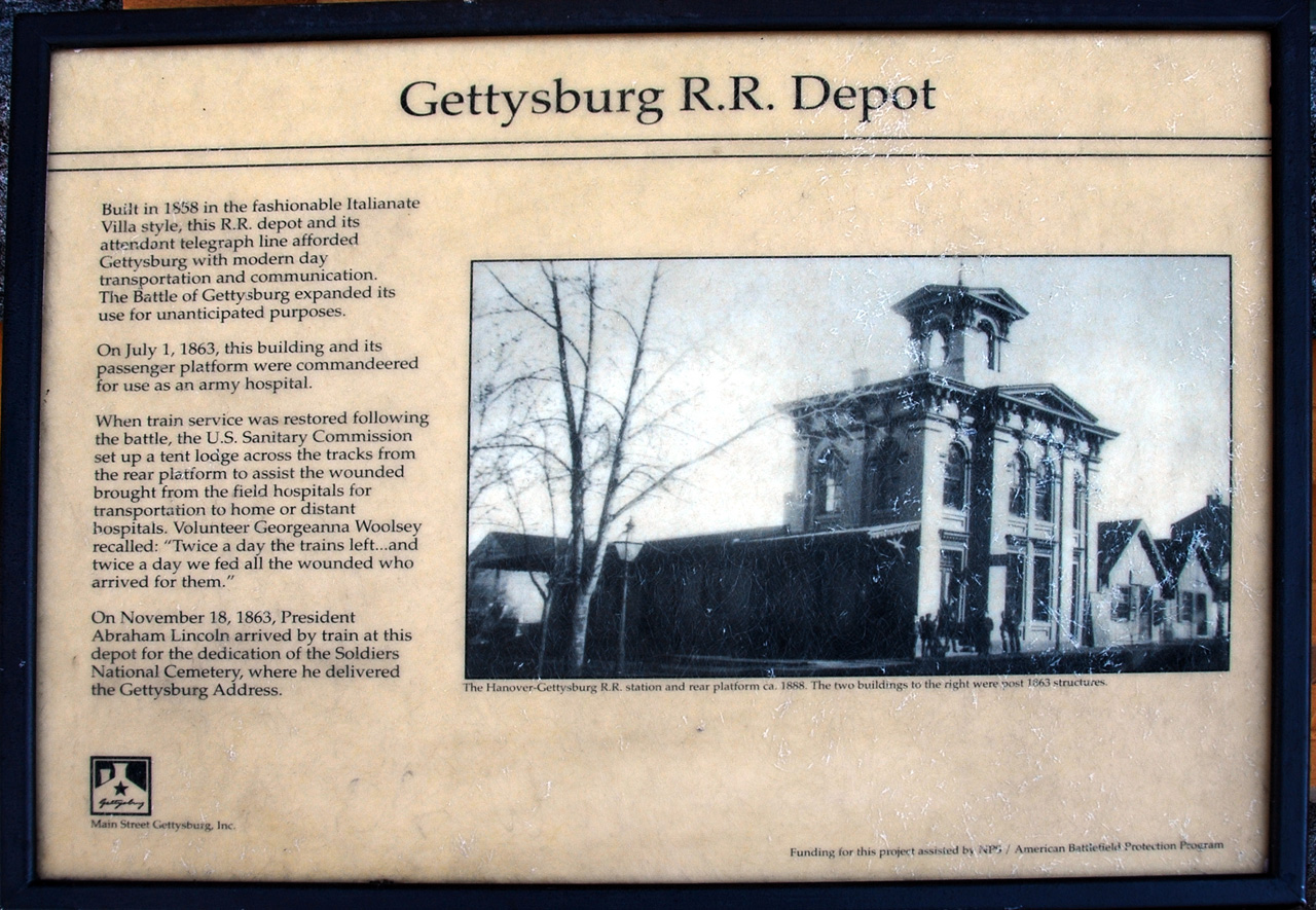 2011-10-15, 003, Train Station, Gettysburg, PA