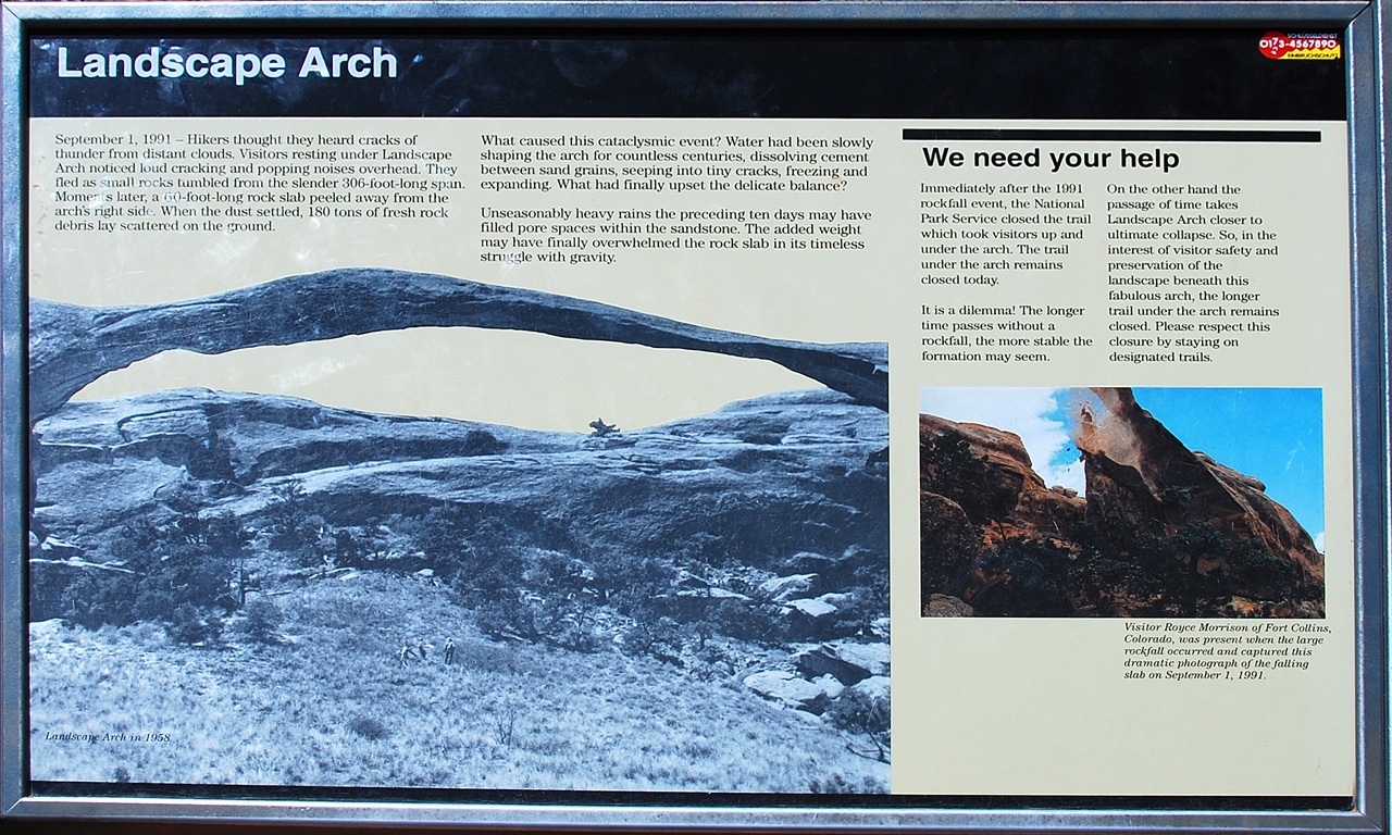 2013-05-18, 076, Landscape Arch, Arches NP, UT