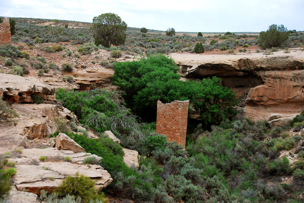 2013-06-03, 056, Square Tower, Hovenweep NM, UT