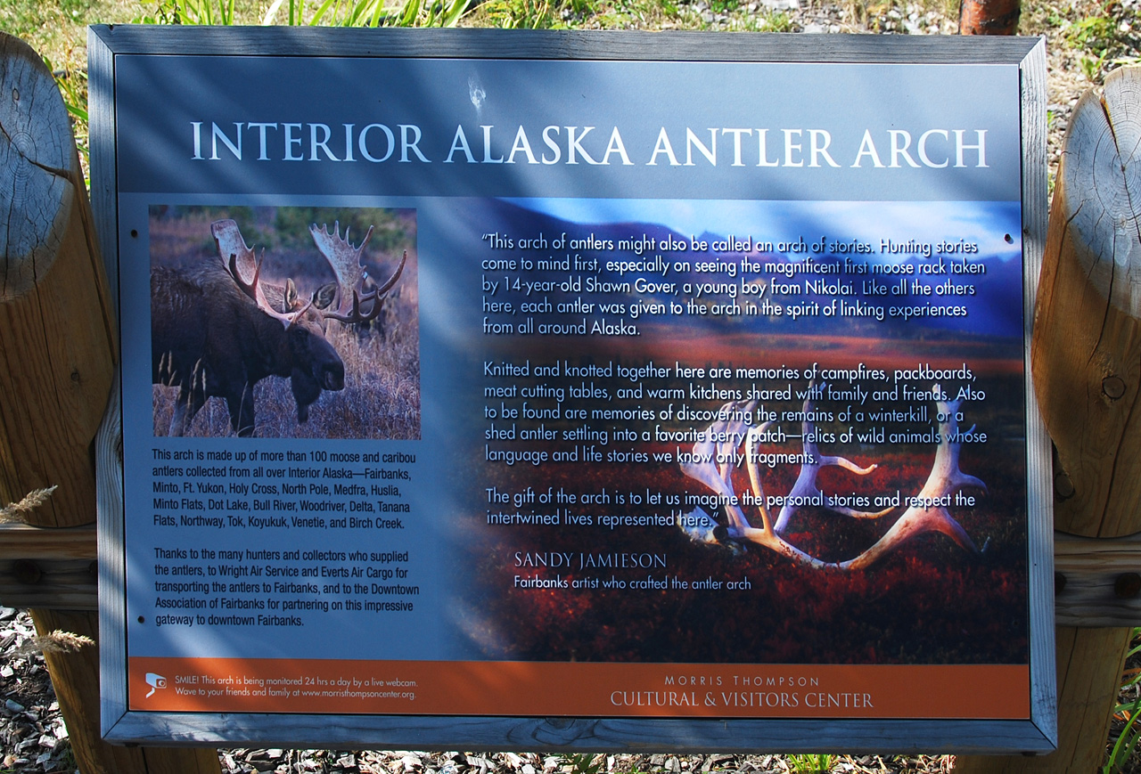 2013-08-01, 001, Moose Antler Arch, AK