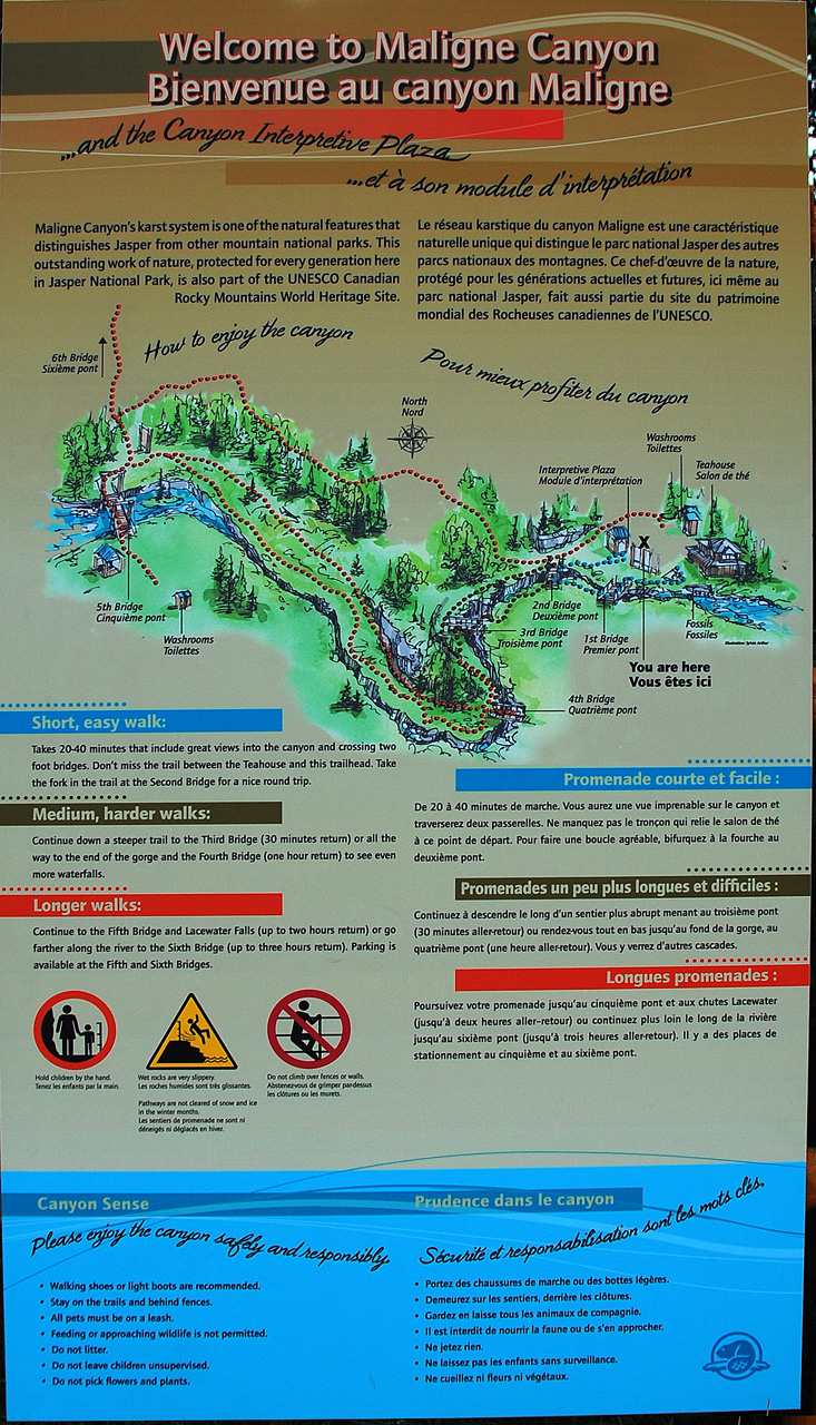 2013-08-18, 006, Maligne Canyon, Jasper, AB