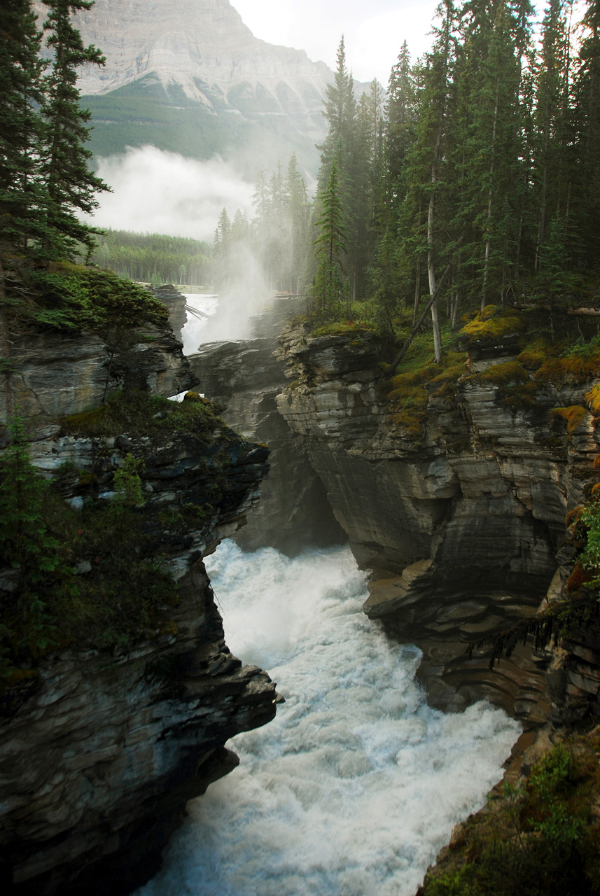 2013-08-19, 028, Athabasca Falls in Jasper, AB