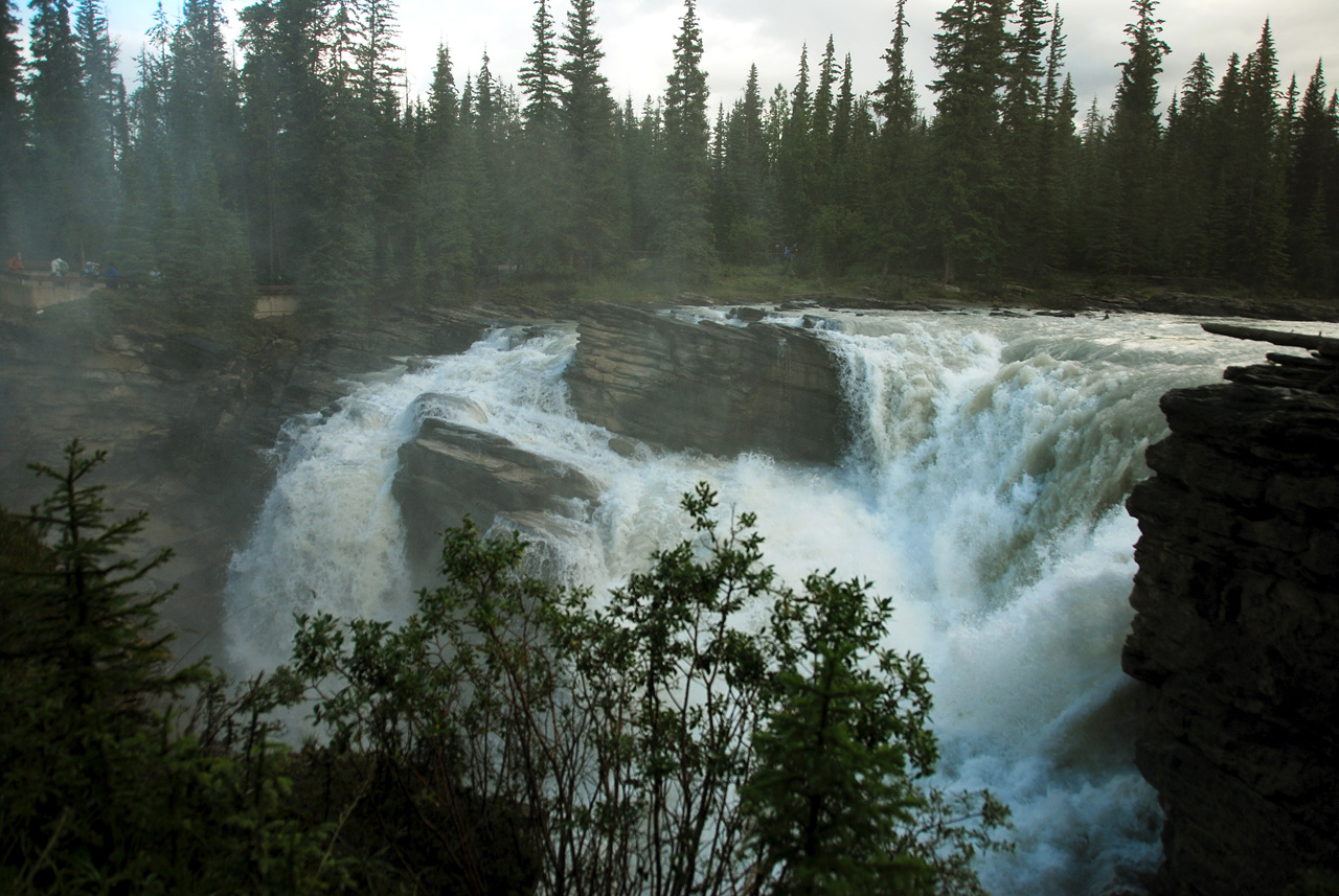 2013-08-19, 032, Athabasca Falls in Jasper, AB