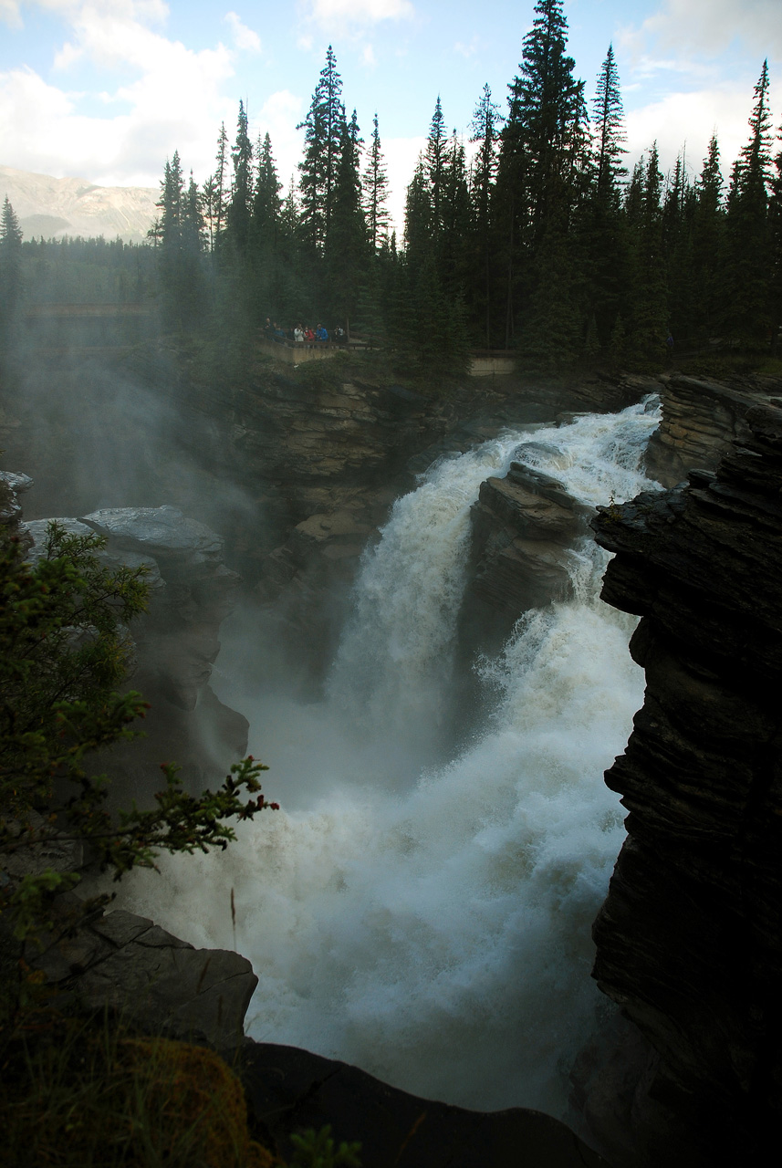 2013-08-19, 033, Athabasca Falls in Jasper, AB