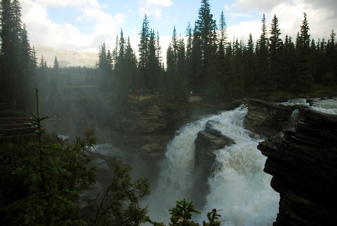 2013-08-19, 034, Athabasca Falls in Jasper, AB