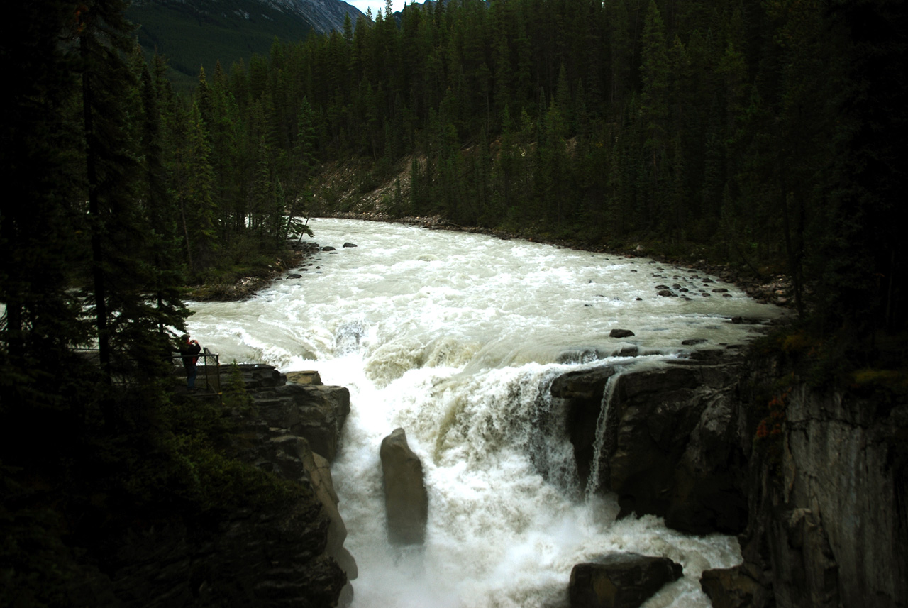2013-08-19, 057, Sunwapta Falls in Jasper, AB