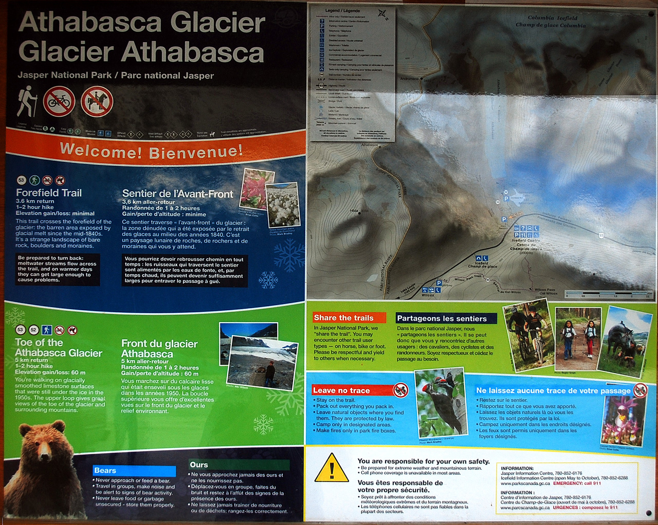 2013-08-19, 090, Athabasca Clacier in Jasper, AB