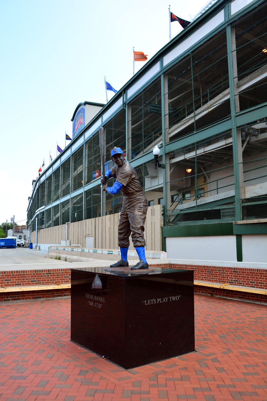 2014-08-03, 003, Wrigley Field, Ernie Banks