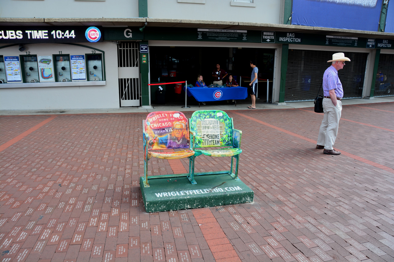 2014-08-03, 010, Wrigley Field, Typ Seats