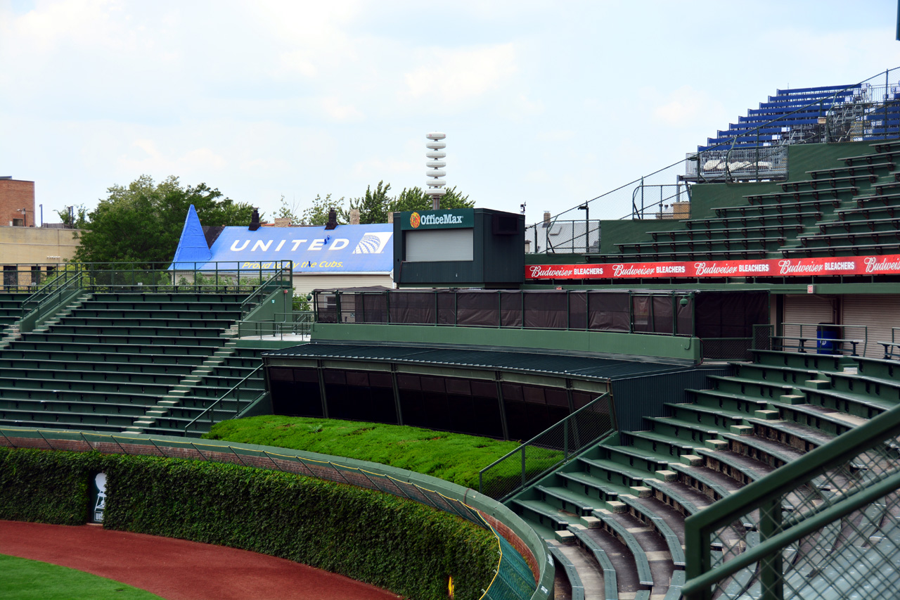 2014-08-03, 035, Wrigley Field, Bleacher View