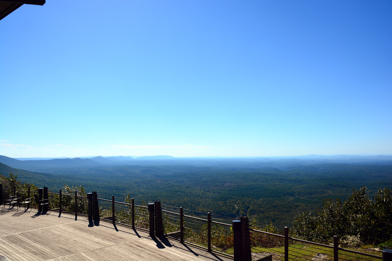 2014-10-16, 029, View from Restaurant, Cheaha SP, AL