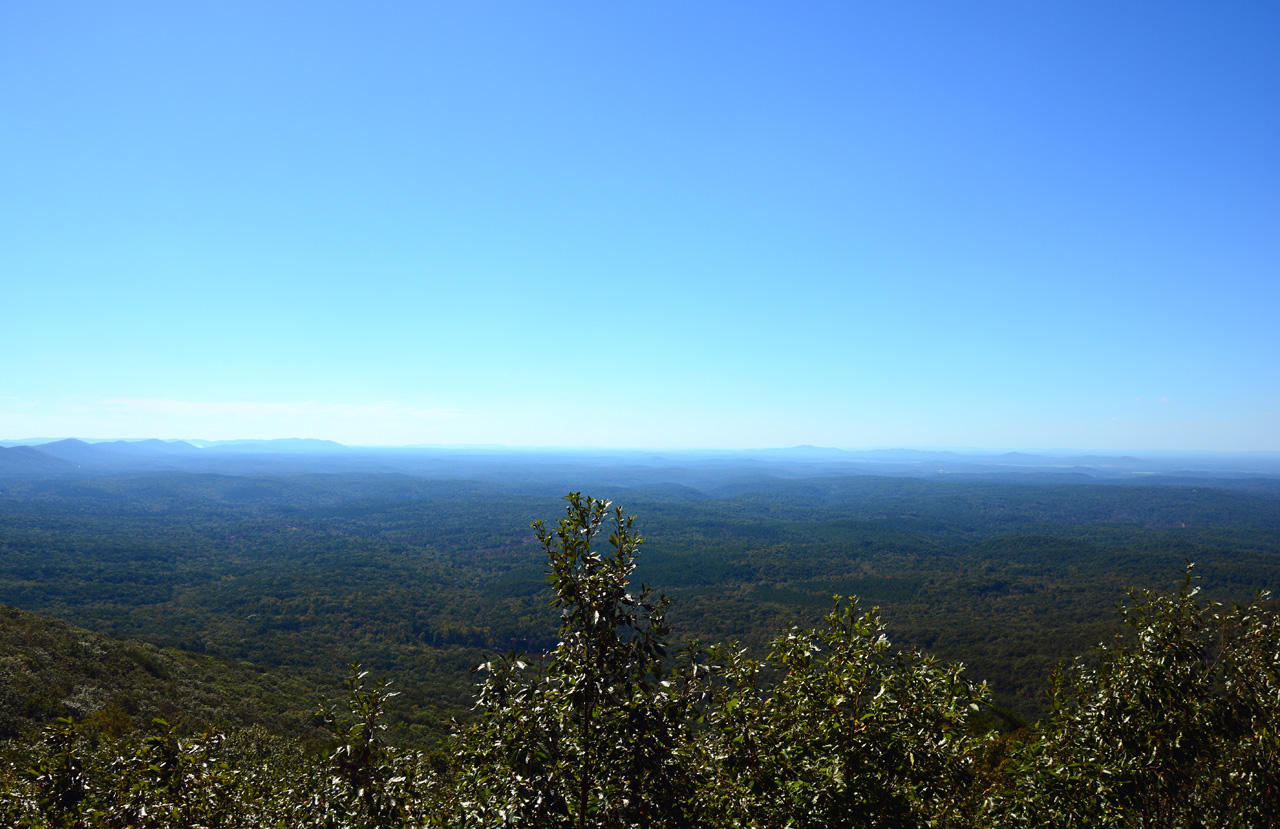 2014-10-16, 032, View from Restaurant, Cheaha SP, AL