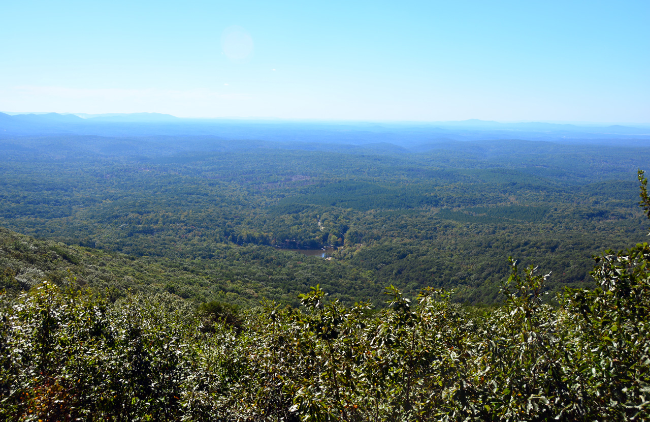 2014-10-16, 034, View from Restaurant, Cheaha SP, AL