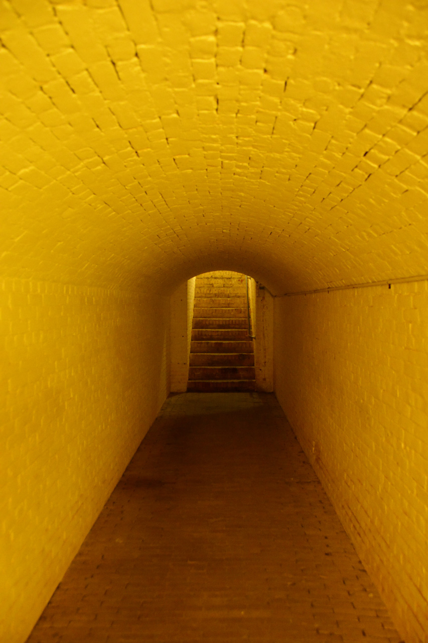 2014-10-05, 040, Tunnel to C-Scarp, Fort Barrancas
