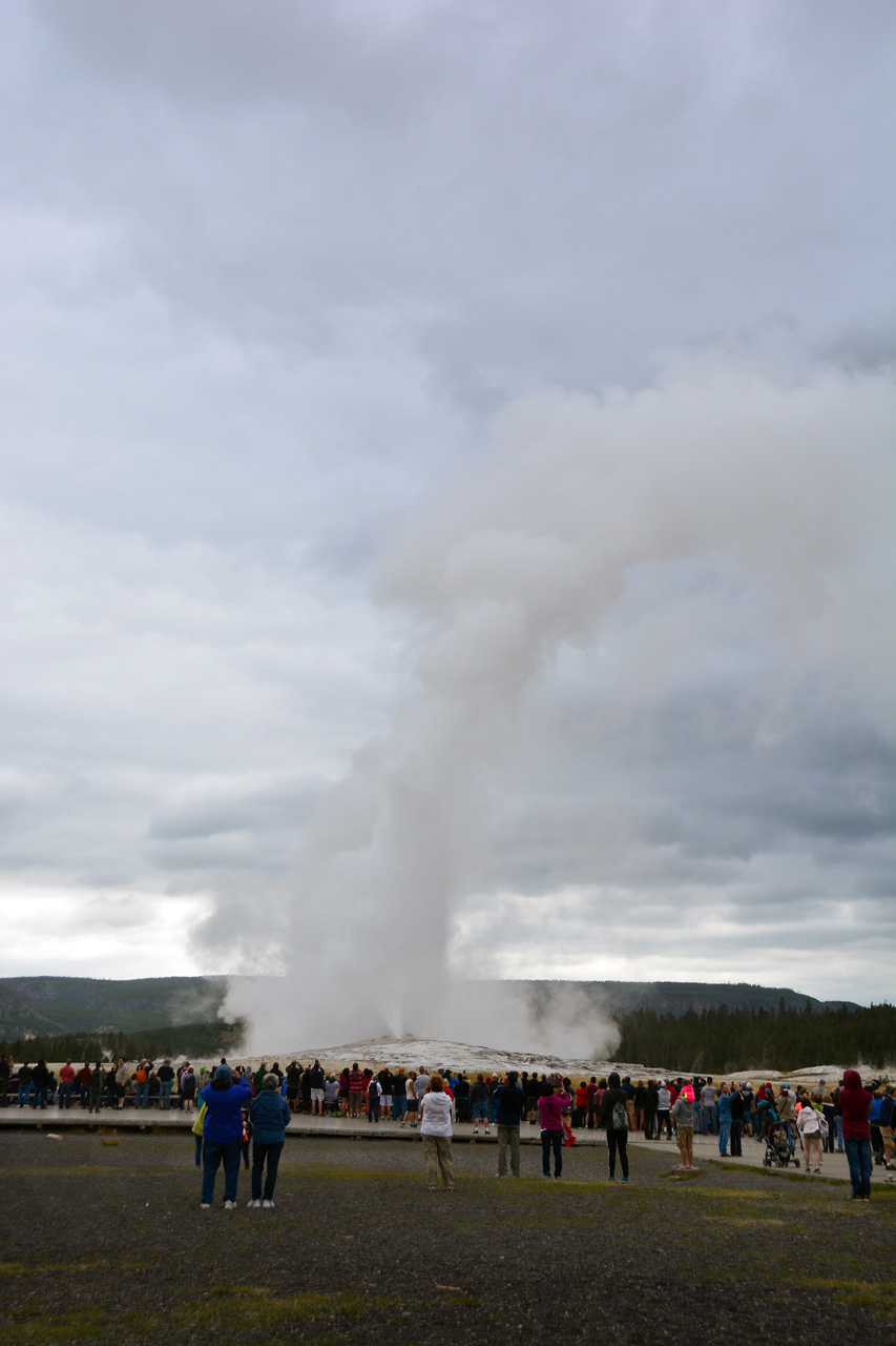 2015-07-27, 052, Yellowstone NP, WY, Old Faithful. Geyser