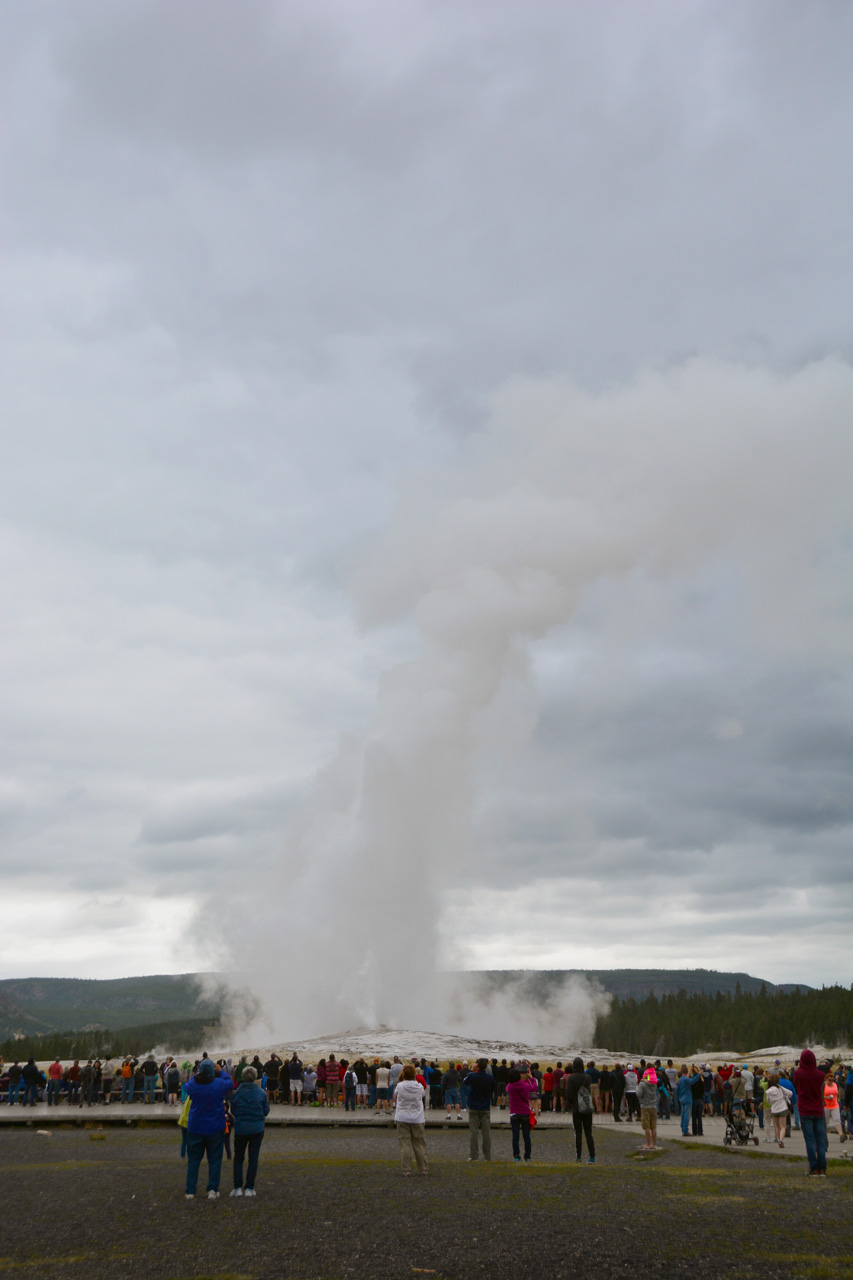 2015-07-27, 053, Yellowstone NP, WY, Old Faithful. Geyser