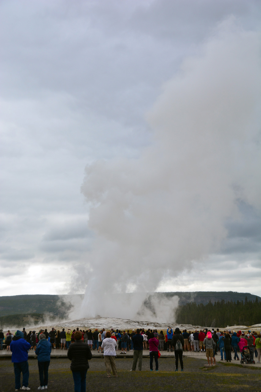 2015-07-27, 058, Yellowstone NP, WY, Old Faithful. Geyser