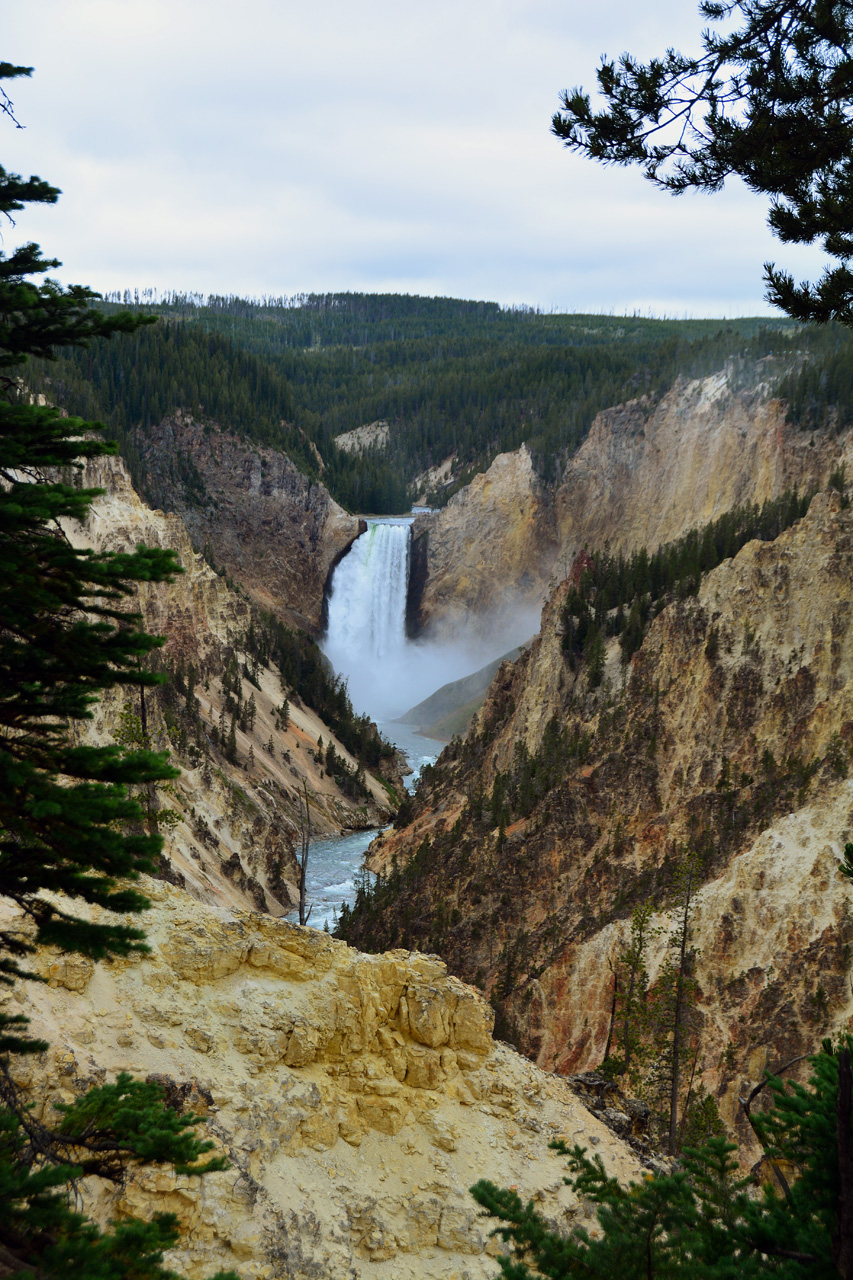 2015-07-27, 089, Yellowstone NP, WY, Yellowstone Canyon and Falls