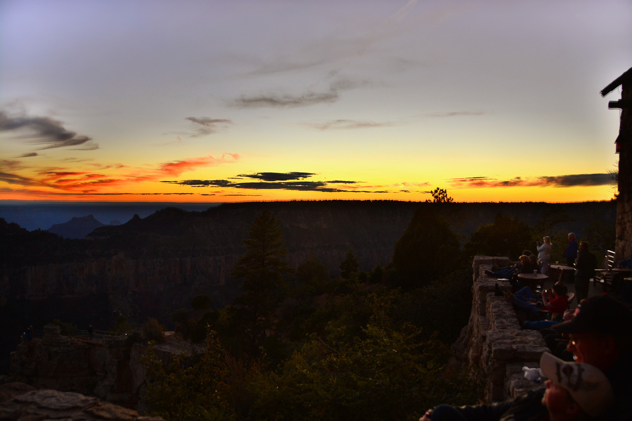 2015-10-10, 011, Grand Canyon NP, North Rim, Lodge at Sunset