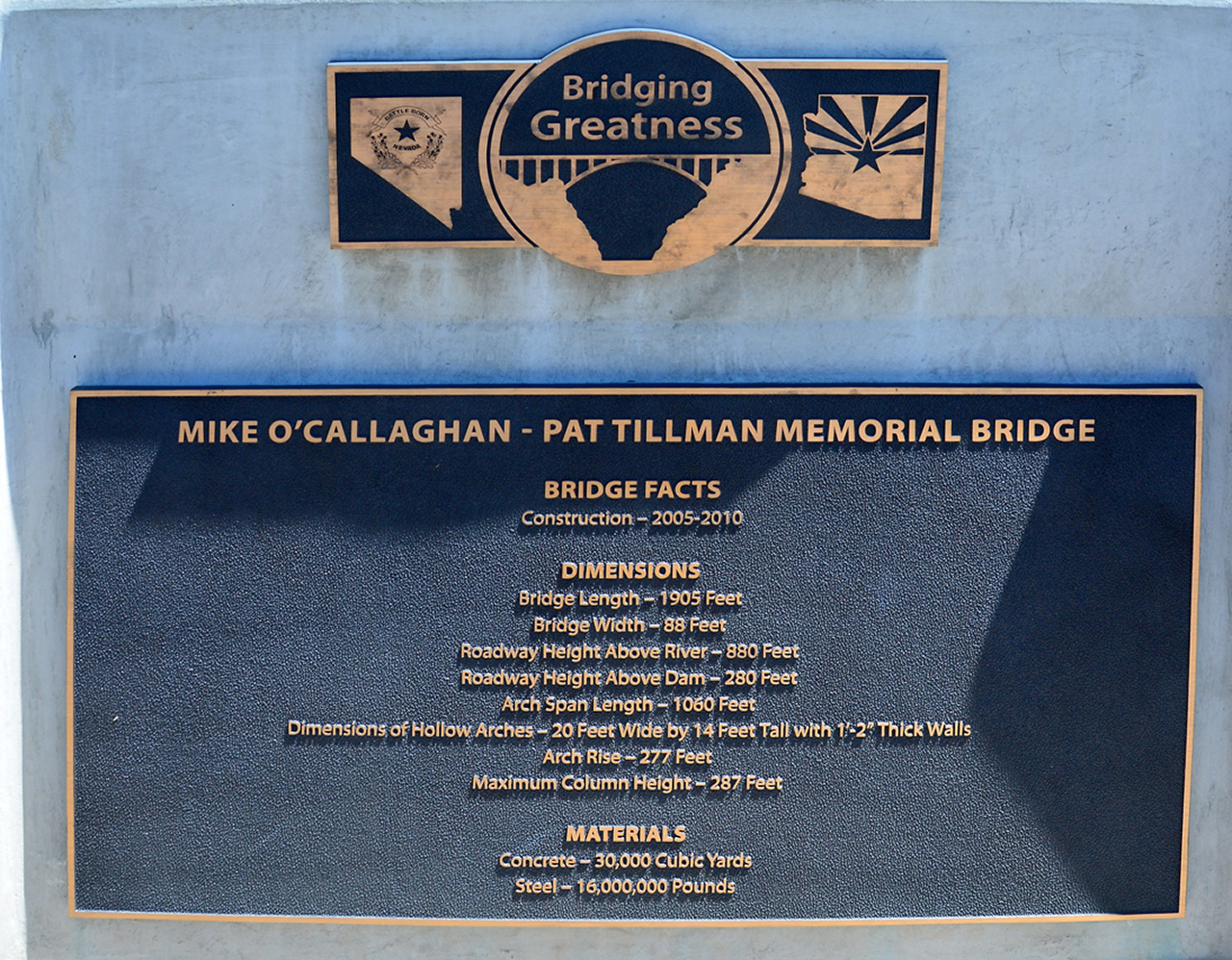 2016-05-27, 002, Mike O'Callaghan - Pt Tillman Bridge