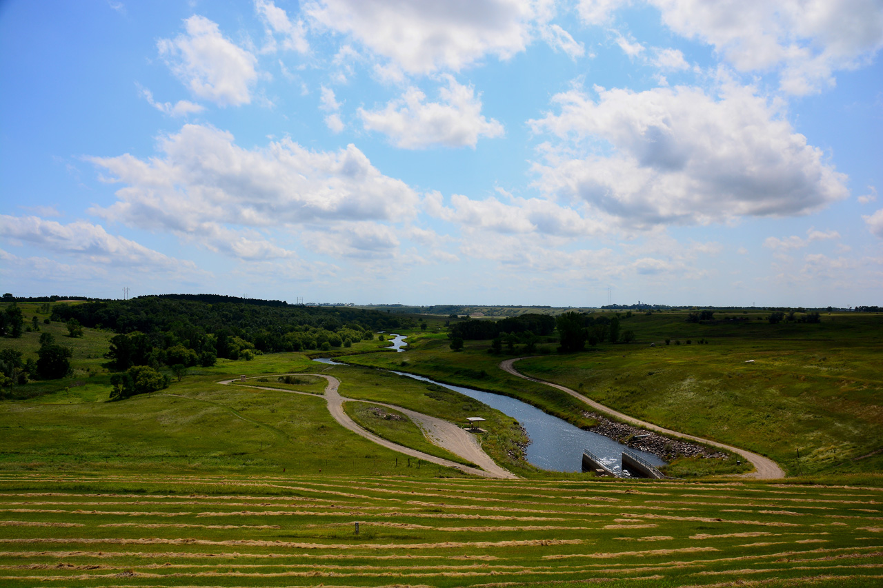 2016-08-05, 001, Pipestep Dam - Lake, ND