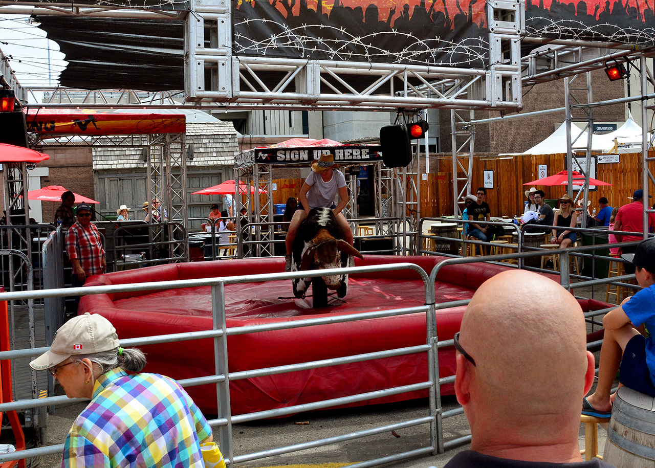 2017-07-08, 049, Calgary Stampede, AB, Bull Riding