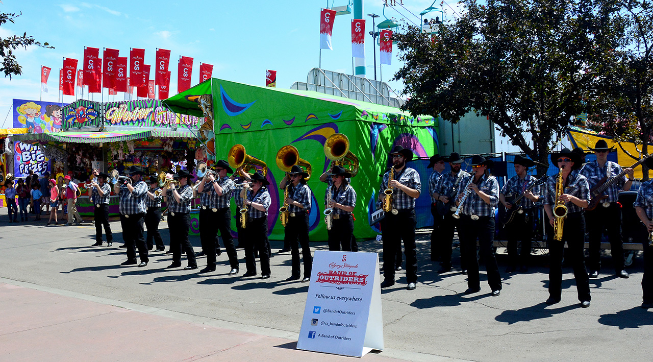 2017-07-08, 088, Calgary Stampede, AB, Band of Outders