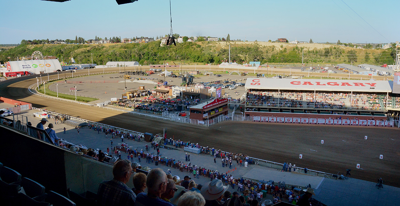 2017-07-09, 008, Calgary Stapede, AB, From the Grandstand