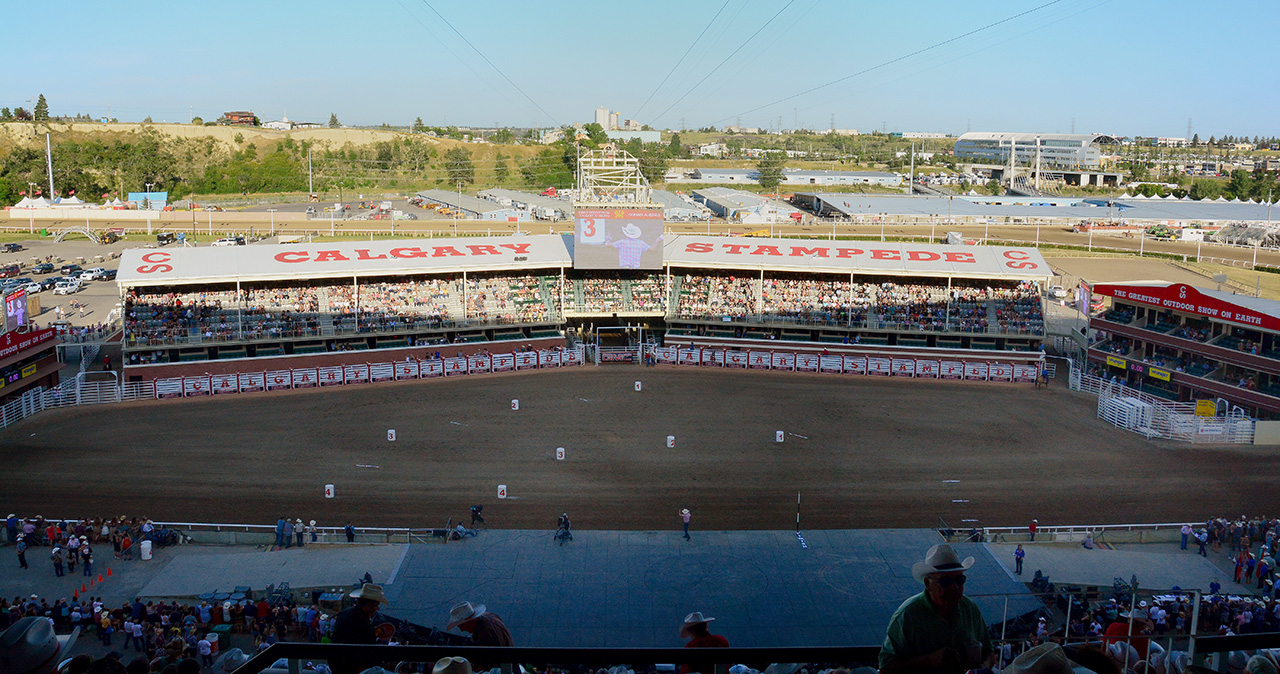 2017-07-09, 009, Calgary Stapede, AB, From the Grandstand