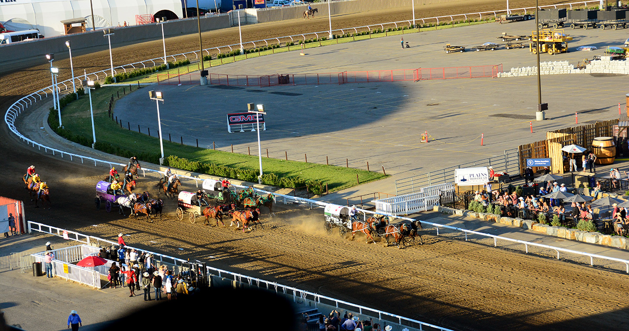 2017-07-09, 049, Calgary Stapede, AB, Chuck Wagon Rasces