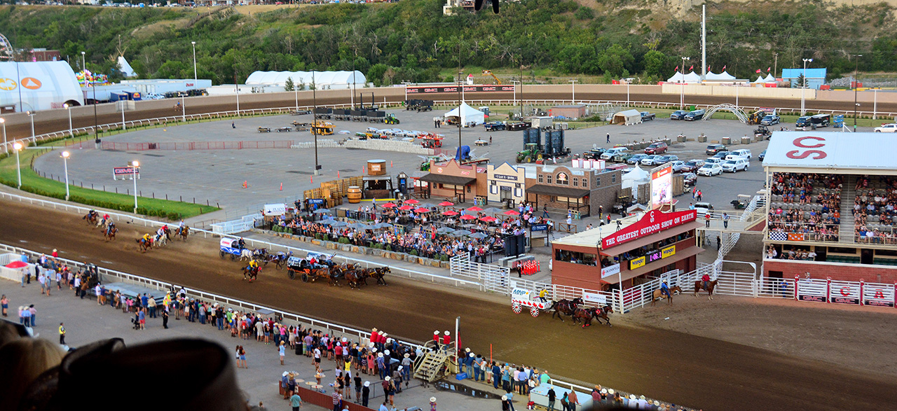 2017-07-09, 106, Calgary Stapede, AB, Chuck Wagon Rasces