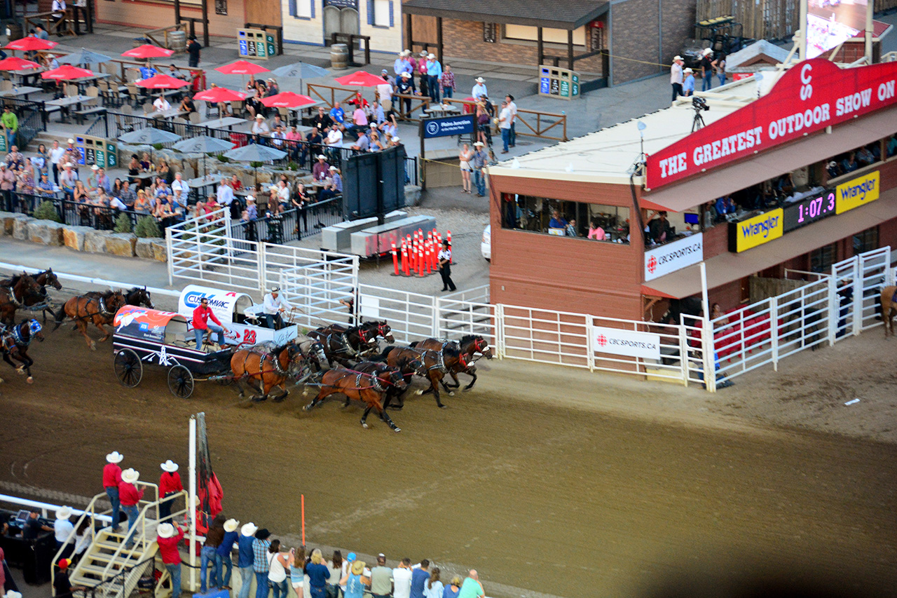 2017-07-09, 117, Calgary Stapede, AB, Chuck Wagon Rasces