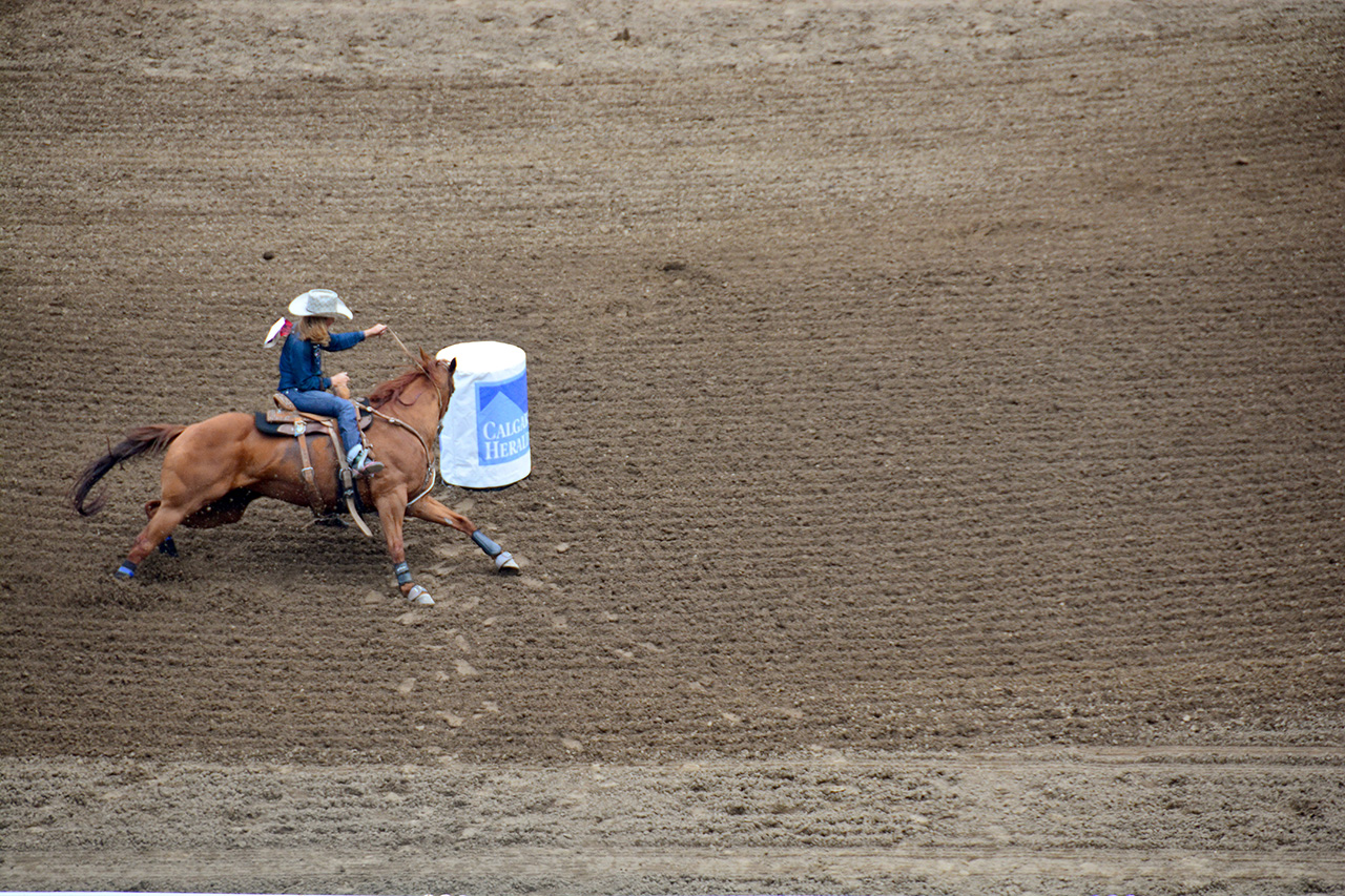 2017-07-10, 297, Calgary Stampede, AB, Barrel Racing