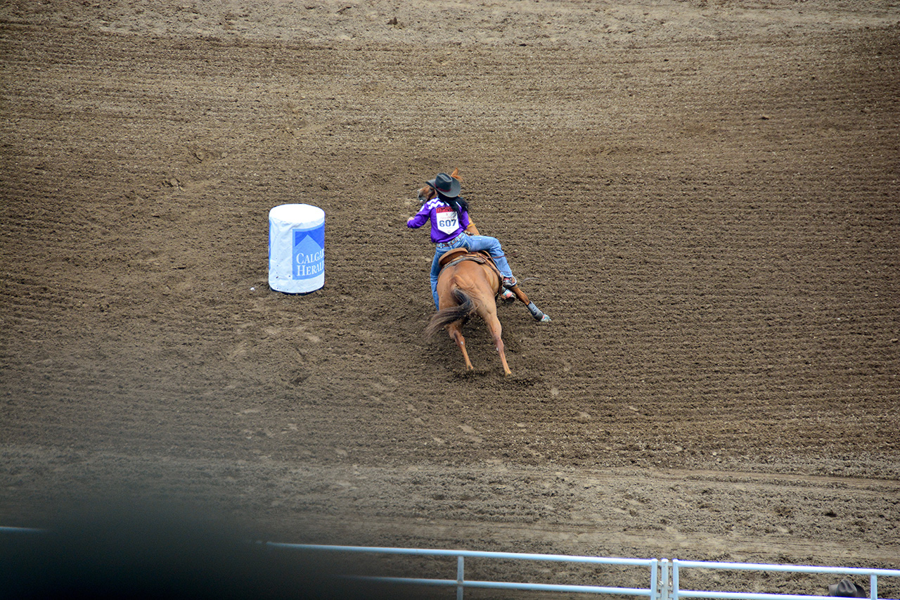 2017-07-10, 312, Calgary Stampede, AB, Barrel Racing