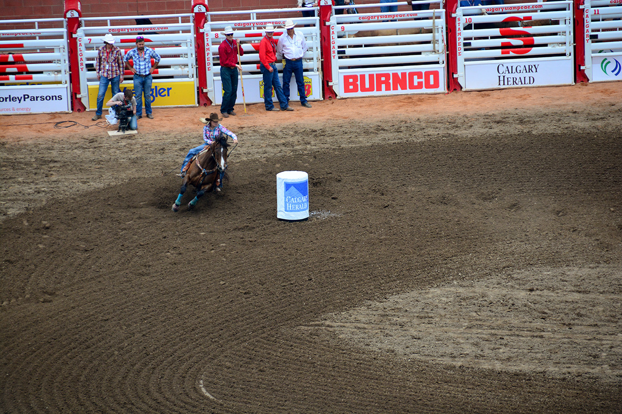 2017-07-10, 320, Calgary Stampede, AB, Barrel Racing