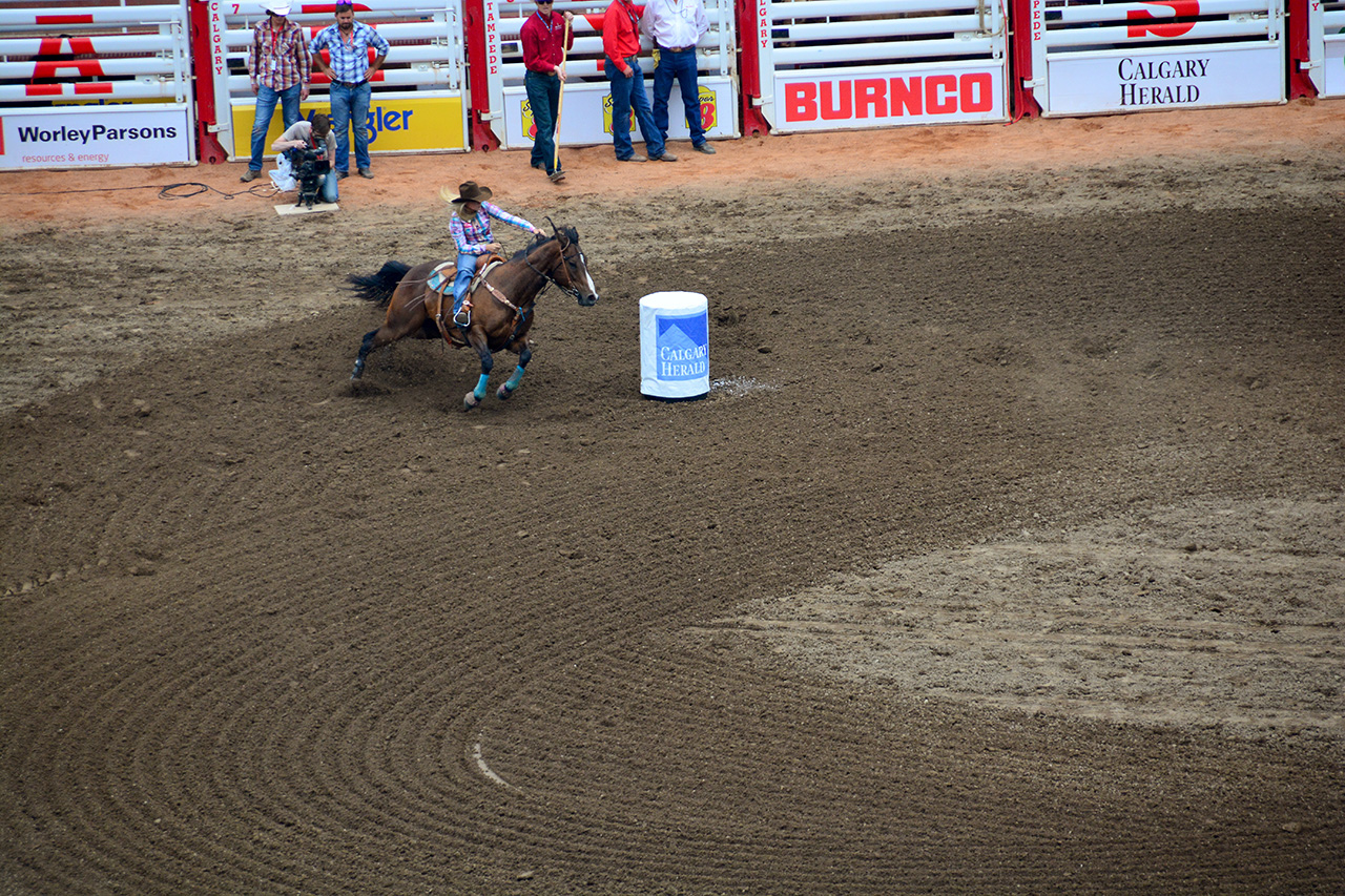 2017-07-10, 321, Calgary Stampede, AB, Barrel Racing