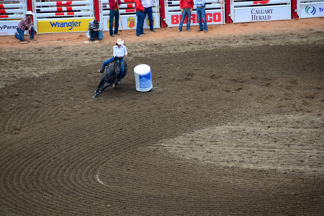 2017-07-10, 367, Calgary Stampede, AB, Barrel Racing