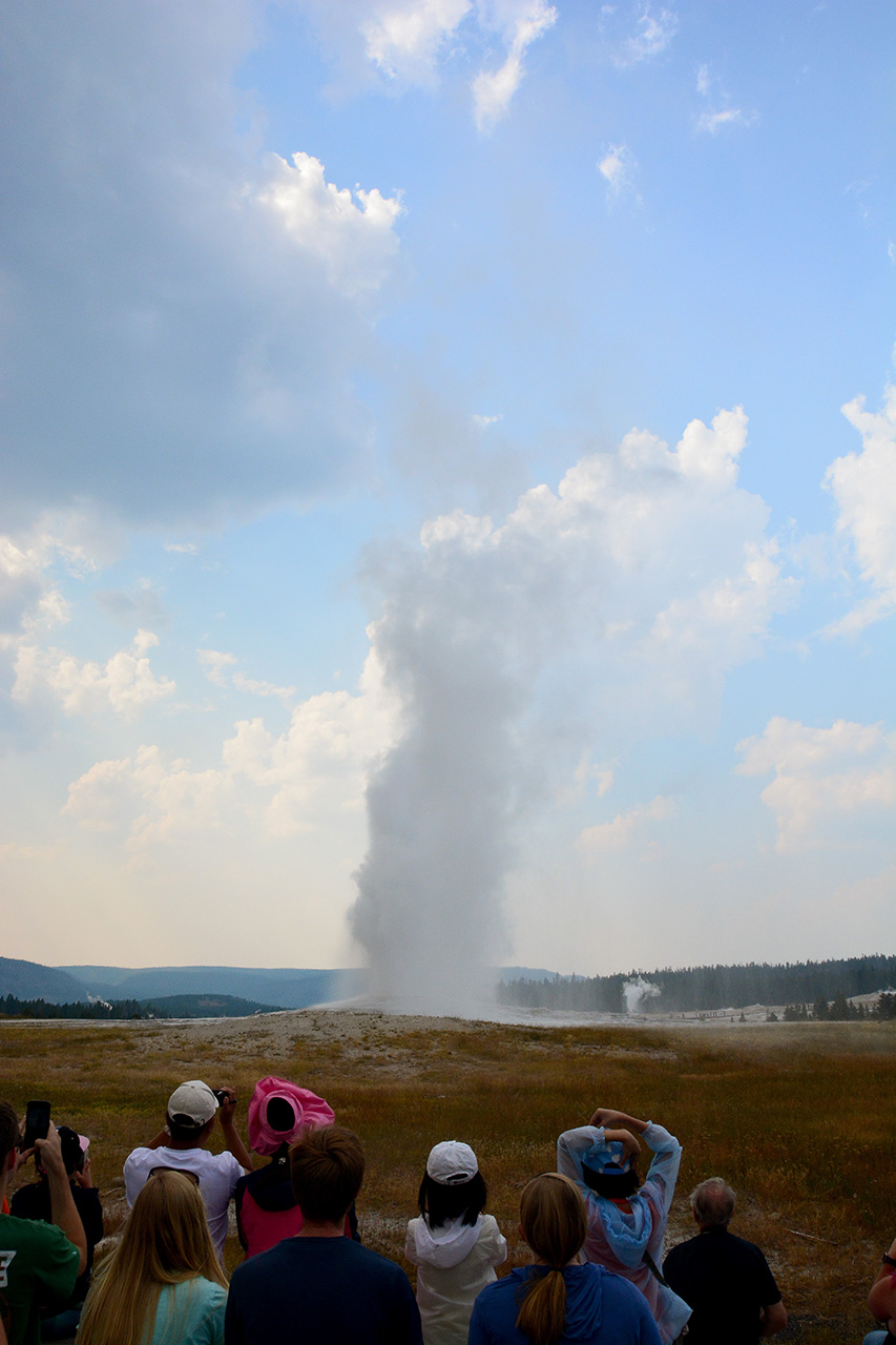 2017-08-05, 036, Yellowstone NP, Old Faithful Geyser