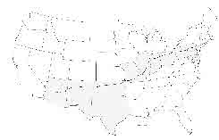 USA Map Color 2010
