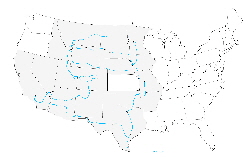 USA Map Color 2016